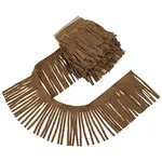 Faux Suede Fabric Tassel Ribbons