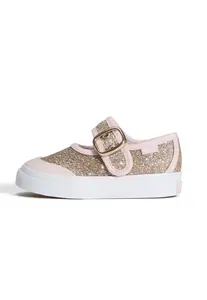 VANS Baleríny  zlatá / pastelovo ružová