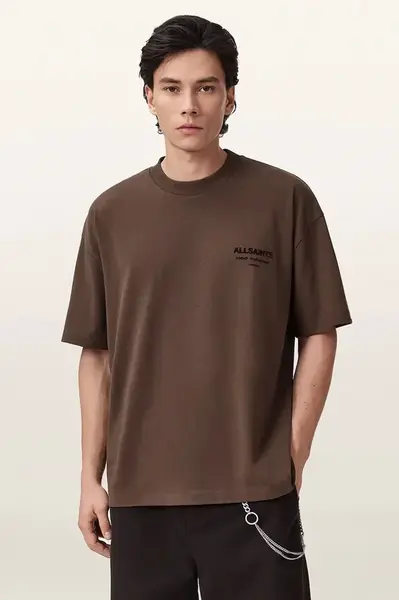 AllSaints tričko pánské bavlněné XANDER