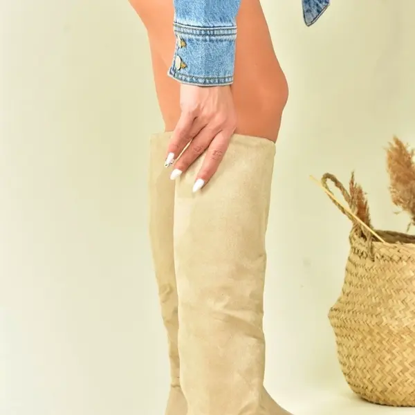 Fox Shoes Ten Women's Suede Flat-Sole Casual Boots