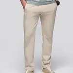 Ombre Men's sweatpants with unlined leg - light beige