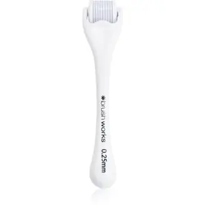 Brushworks Progression Micro Needle Derma Roller mikroihličkový aplikátor na tvár 0,25 mm 1 ks