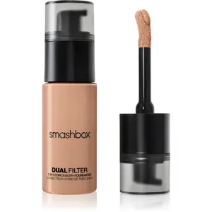 Smashbox DUAL-FILTER 2-in-1 Concealer + Foundation make-up a korektor odtieň Light Medium 15 Cool 23.6 ml