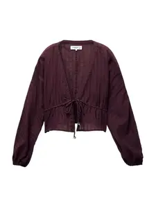 Pull&Bear Blúzka  burgundská