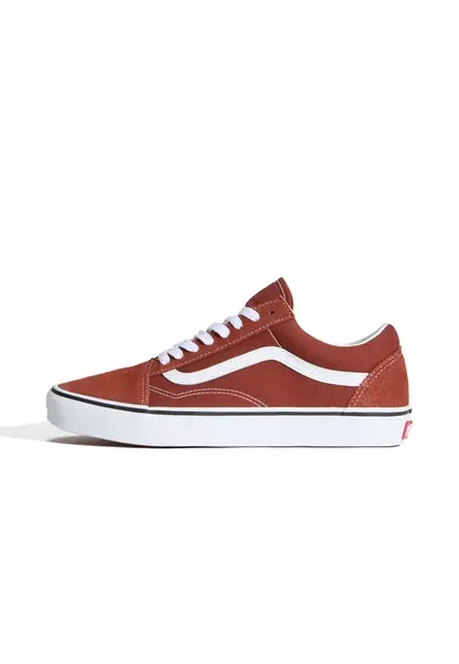 VANS Nízke tenisky 'Old Skool'  hrdzavohnedá / biela