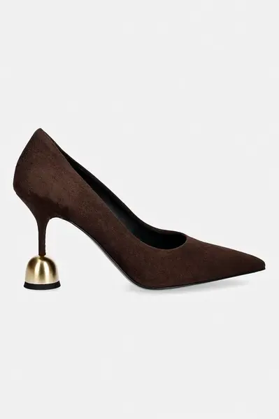 Vanda Novak Lodičky kožené Athena Cacao