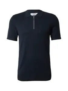 DAN FOX APPAREL Tričko 'Ricardo'  námornícka modrá