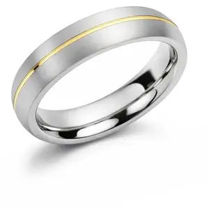 Boccia Titanium Titanový snubní prsten 0130-02 53 mm