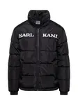 Karl Kani Prechodná bunda 'Essential'  čierna / biela