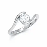 Soliter Stříbrný zásnubní prsten 426 001 00422 04 58 mm