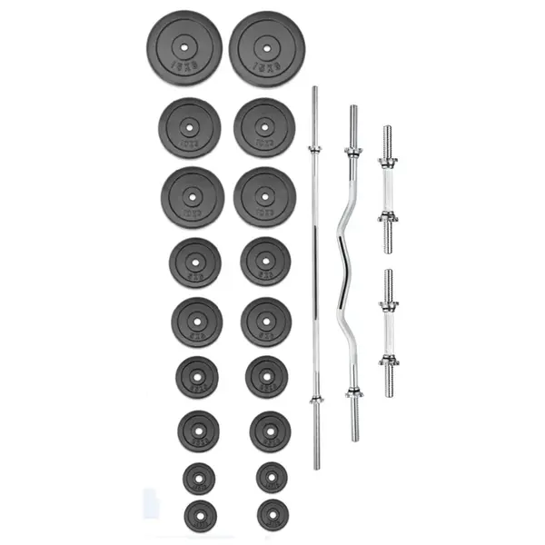 TRINFIT Činkový set PREMIUM XL kovový 130 kg