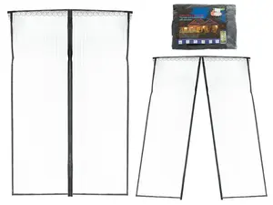 Moskytiéra magnetická sieť na dvere 110 × 220 cm