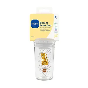 MAM Easy to drink hrnček 8+m žltý 290 ml