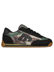 Etnies pánské boty Locut 2K Black / Camo | Černá | Velikost 12 US