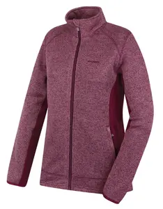 Husky Alan L M, magenta Dámský fleecový svetr na zip
