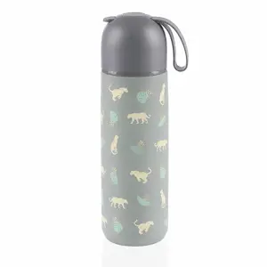 Zopa Termoska na tekutiny se silikonovým držákem 400 ml, Wild Gepard 11