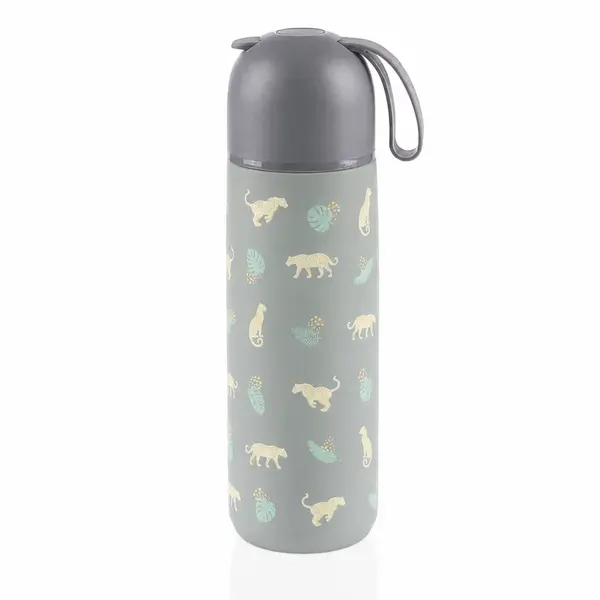 Zopa Termoska na tekutiny se silikonovým držákem 400 ml, Wild Gepard 11