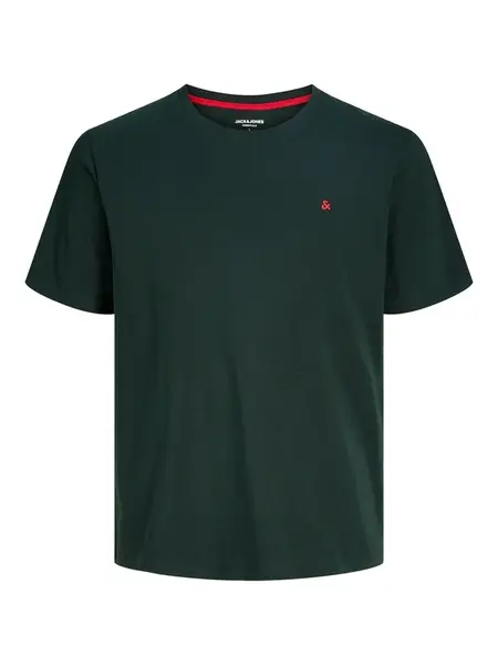 JACK & JONES Tričko 'JJEPaulos'  tmavozelená