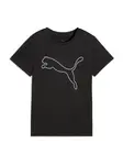PUMA Funkčné tričko 'Tad Essentials'  čierna / biela