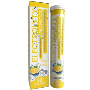 PROBIOTICS Electrolyty citrón šumivé 20ks