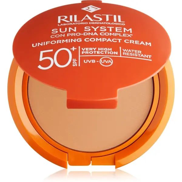 Rilastil Sun System kompaktný make-up SPF 50+ odtieň Gold 10 g