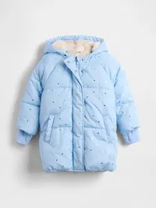 GAP Baby prošívaný kabát Heavyweight - Holky