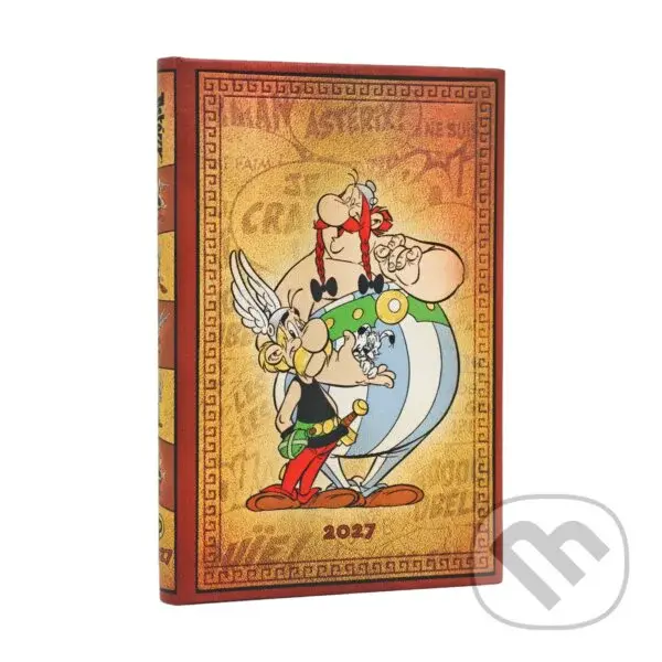 Paperblanks - 12-mesačný týždenný diár Asterix & Obelix 2027
