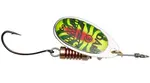 DAM třpytka Effzett Spinner With Single Hooks Sinking Firetiger UV 4g vel.2