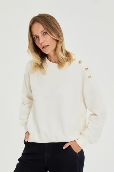 Dámská mikina Marisse, off white