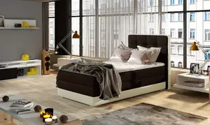 Boxspring Aster 90 látka: Sawana 26/ Soft 33, Varianta: Levá