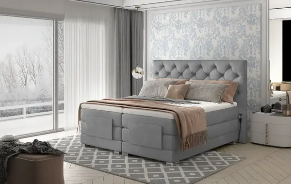 Boxspring Clover Rozměr: 180 x 200 cm, látka: Paros 5