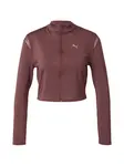 PUMA Tréningová bunda  čokoládová