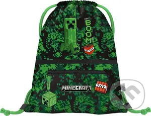 Vrecko s priehradkou na zips Baagl Minecraft Boom
