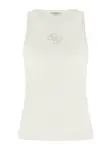 GUESS Top 'Guendalina'  biela ako vlna