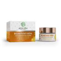 Bioaktívny krém s 24-karátovým zlatom – 50 ml – Green idea