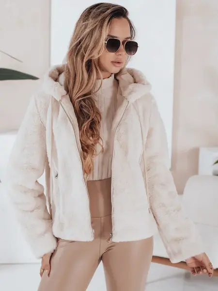 Krátký dámský kožich ELMIRIS