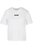 Women's T-shirt You Wish white