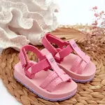 Detské voňavé sandále Na suchý zips ZAXY