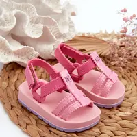 Detské voňavé sandále Na suchý zips ZAXY