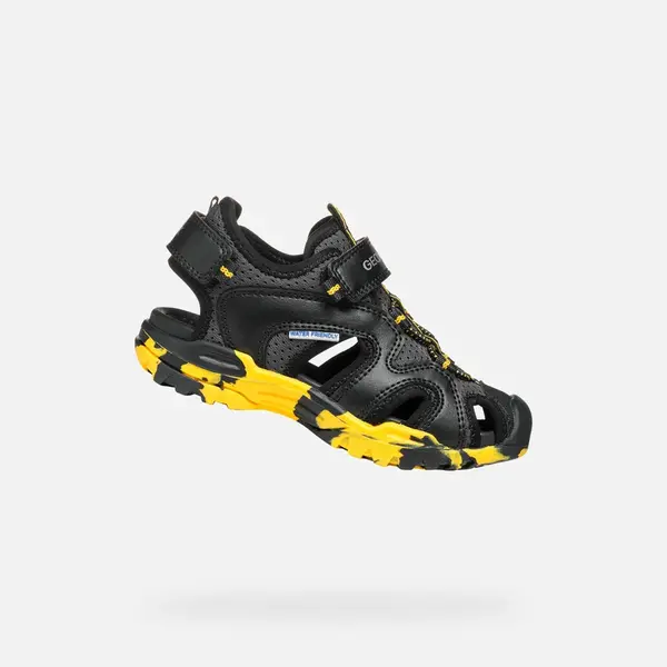 Geox Borealis Black Boys' Sandals - Boys