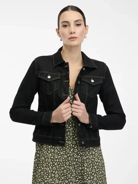 Black women's denim jacket ORSAY - Women's