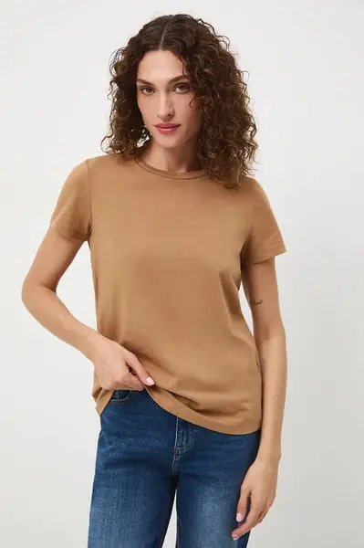 Tričko Medicine dámské, béžová barva