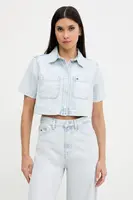 Košile s bavlnou Tommy Jeans