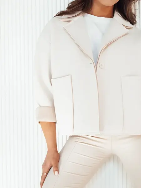 Dámske sako MILKEY Farba béžová DSTREET