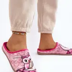 Domáce flip -flops Owl inblu