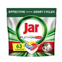 Jar Platinum Plus All In One Kapsuly Do Umývačky Riadu, Citrón, 63 Kapsúl