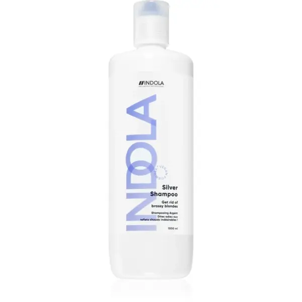 Indola Silver Shampoo neutralizujúci strieborný šampón 1000 ml