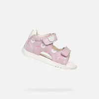 Girls First Steps Geox Macchia Pink - Girls