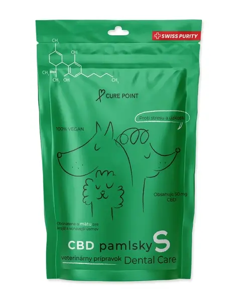 Cure Point CBD Dental Care S pochoutka pro psy 100 g