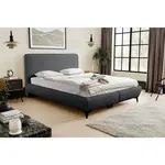 MID.YOU ČALOUNĚNÁ POSTEL, 180/200 cm, barvy grafitu